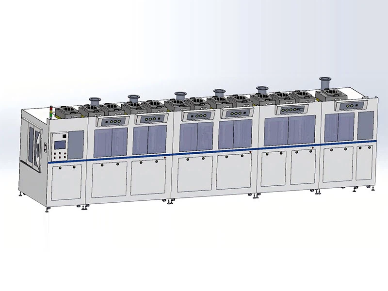 Multi-slot cleaning machine Multi-slot cleaning machine